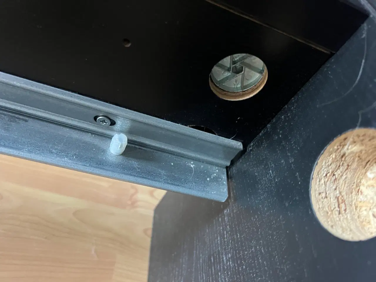 Billede 4 - Malm sengestel med opbevaring sort