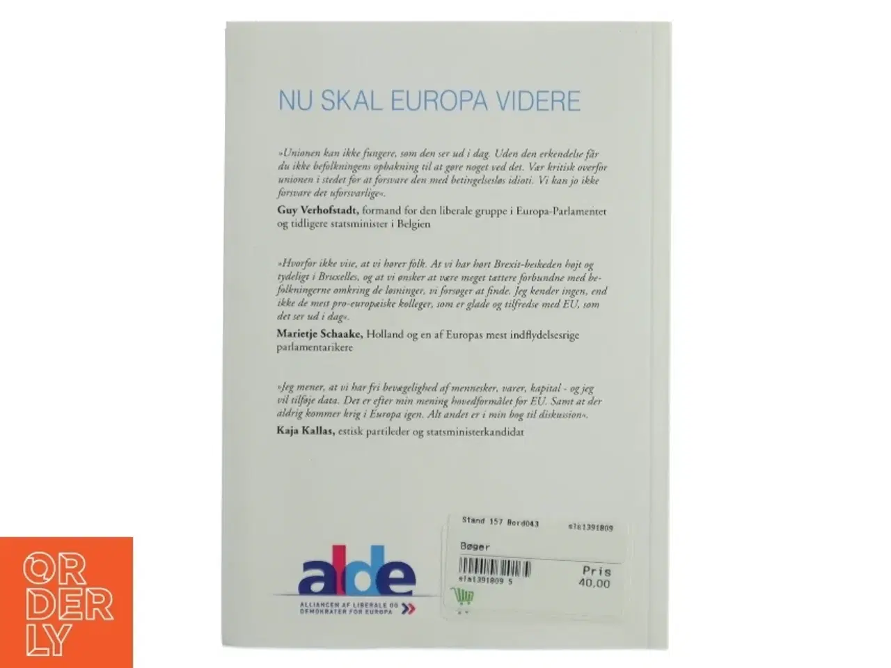 Billede 2 - Nu Skal Europa Videre af Morten Helveg Larsen (Bog)