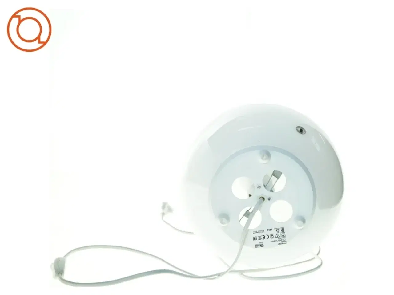 Billede 2 - Hvid pendellampe (str. 25 cm)