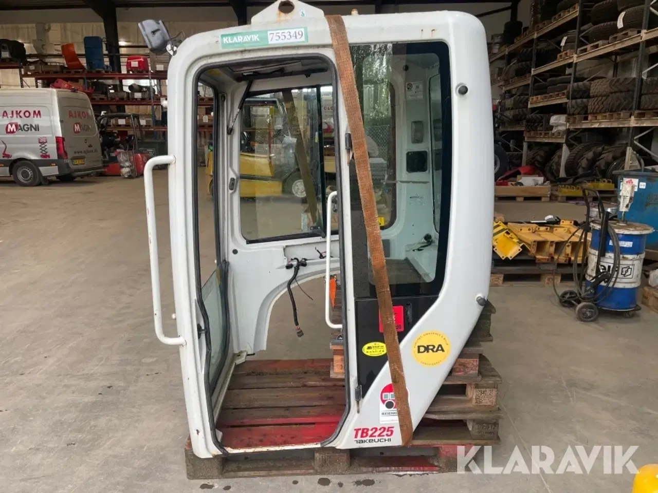 Billede 7 - Førerhus til gravemaskine Takeuchi TB225