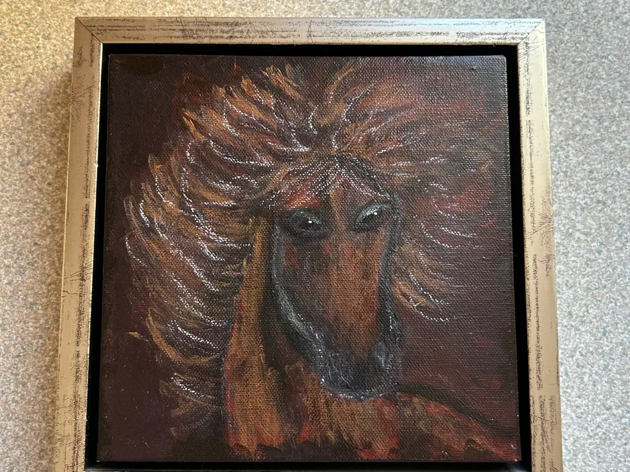 Billede 4 - 3 malerier med Islænder