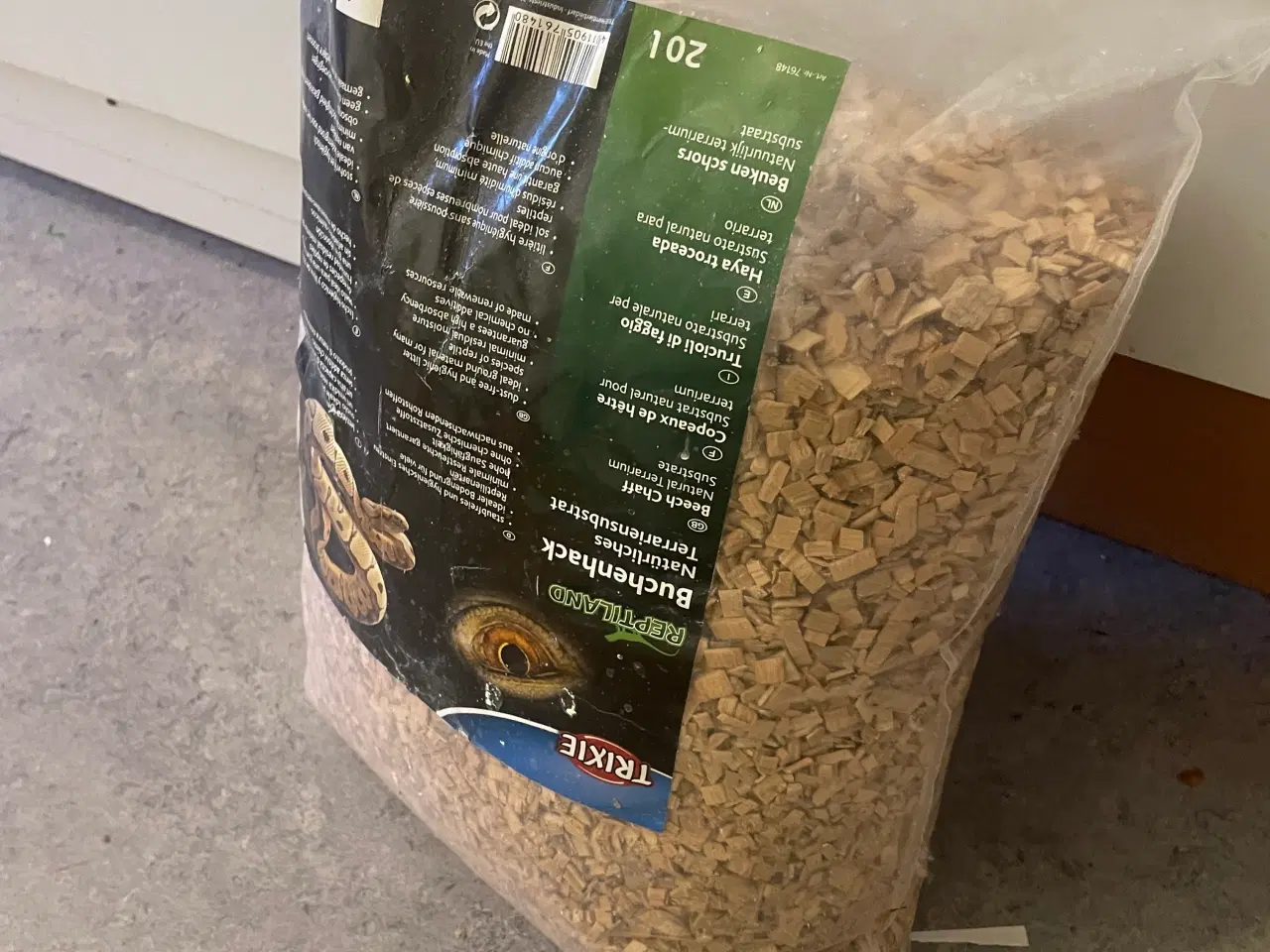 Billede 4 - Trixie Reptiland terrarieunderlag bøgetræ ca 20 L