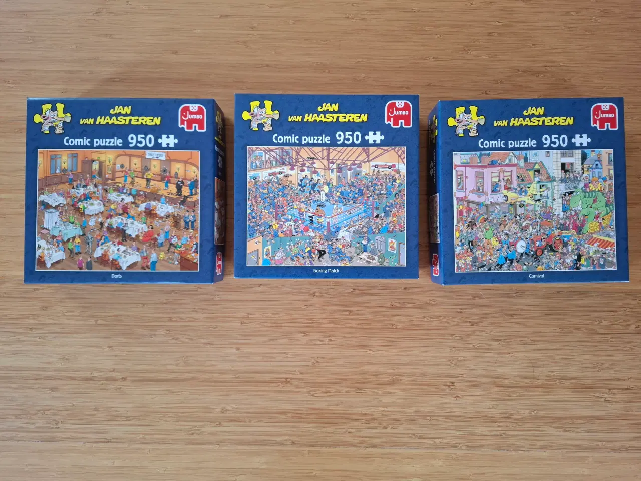 Billede 1 - 3 Puslespil af Jan Van Haasteren