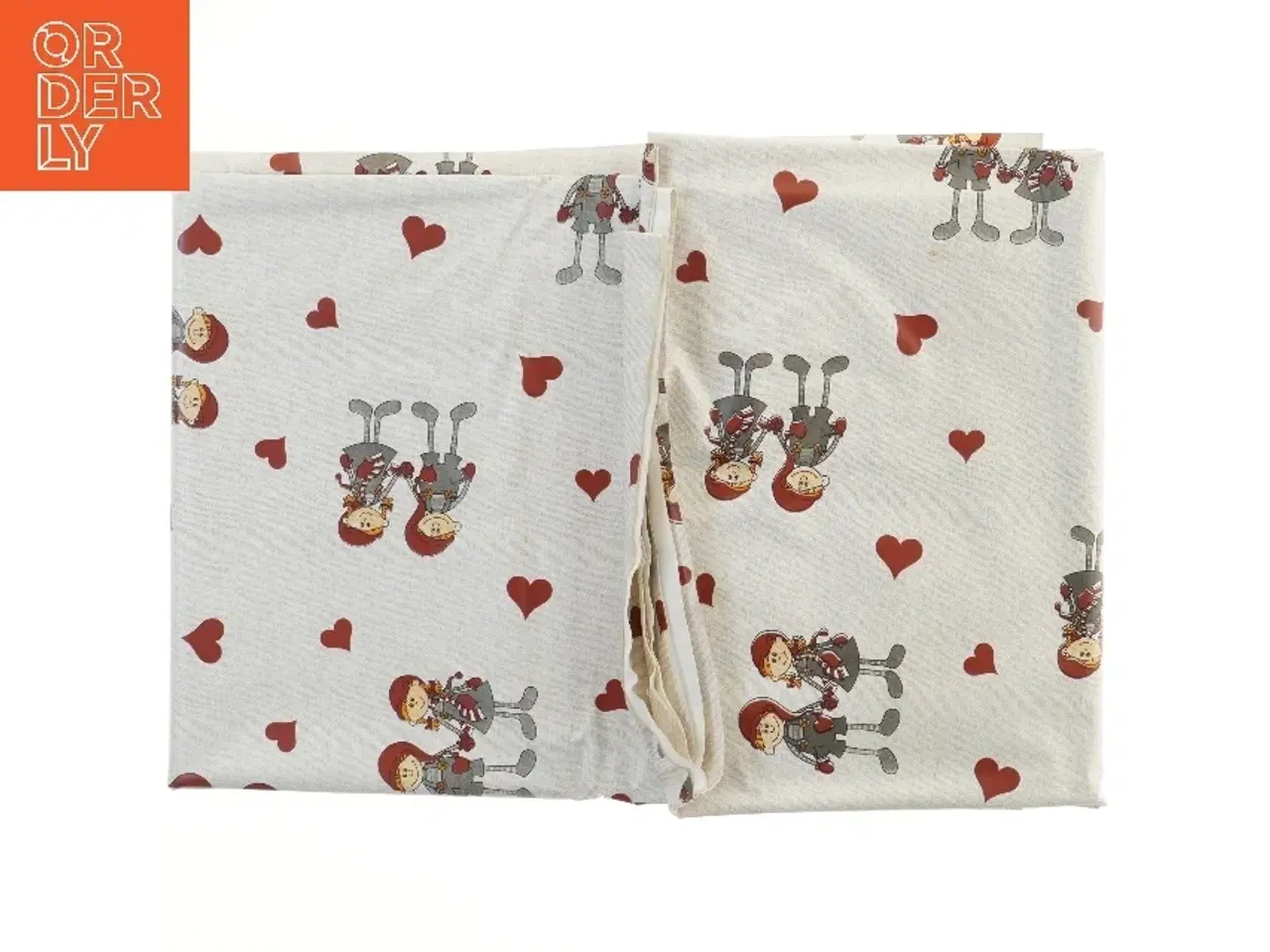 Billede 2 - Jule voksdug med nissemotiv ❤️som ny❤️ (str. 300x140 cm)