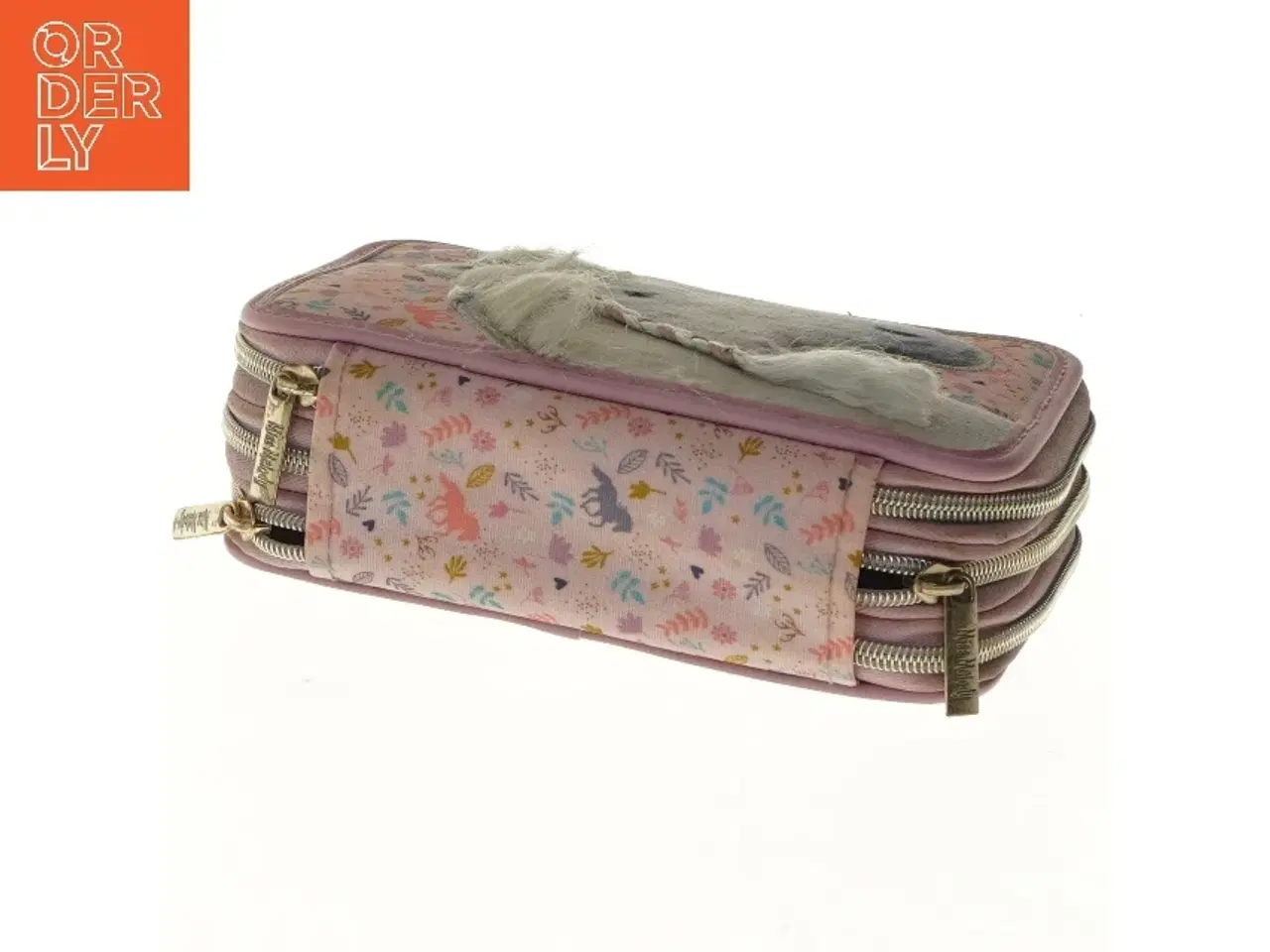 Billede 5 - Penalhus med hestemotiv (str. 20,5x14,5 cm)