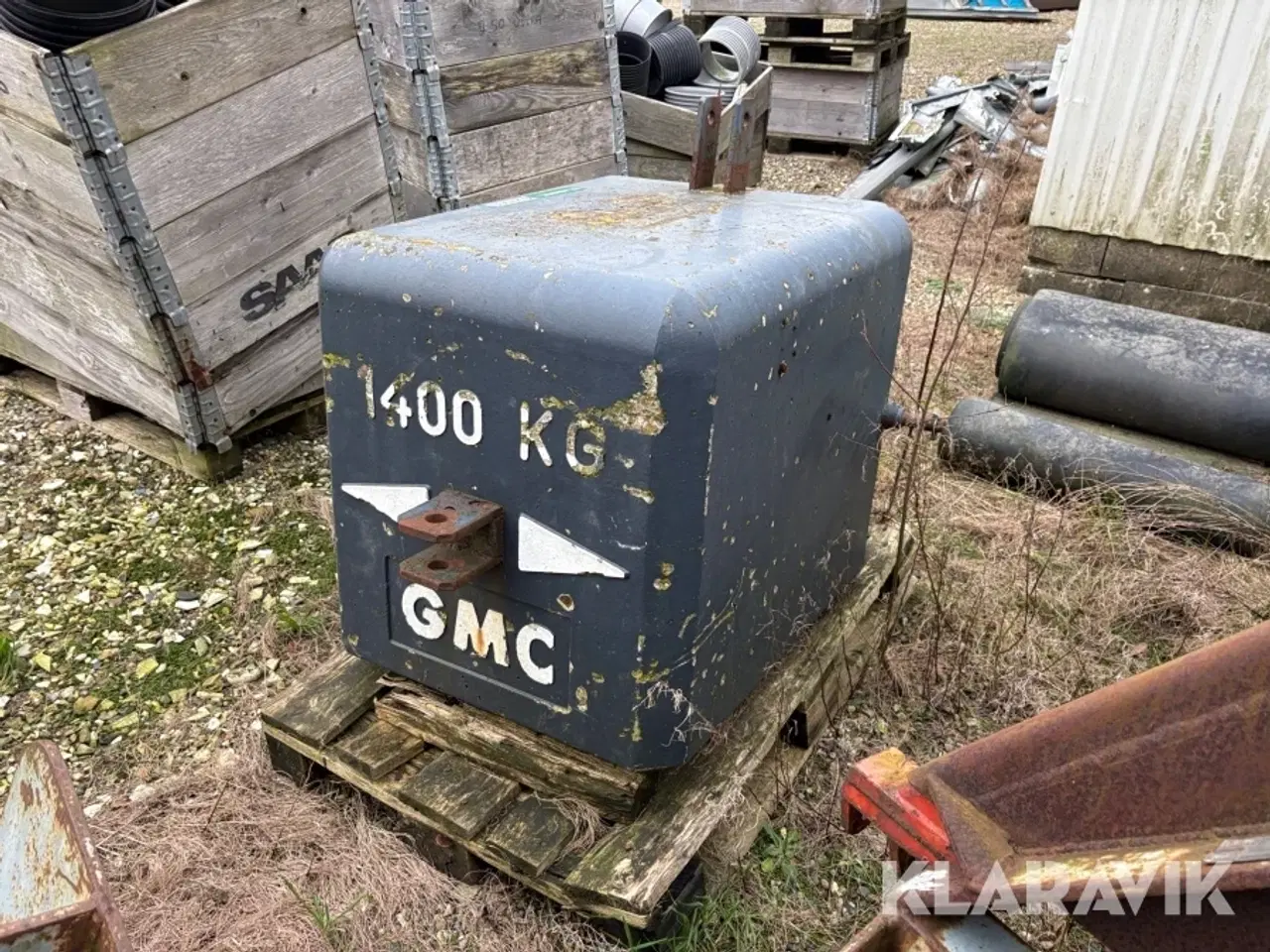 Billede 1 - Vægtklods til traktor GMC - 1400kg