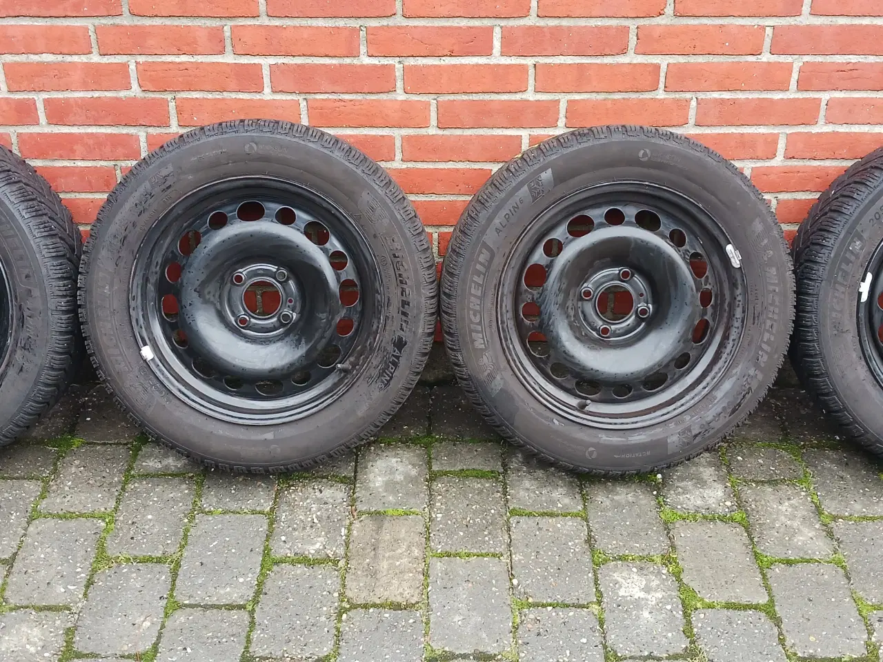 Billede 1 - 4 vinterdæk på stålfælge. Citroen C3/Peugeot 208