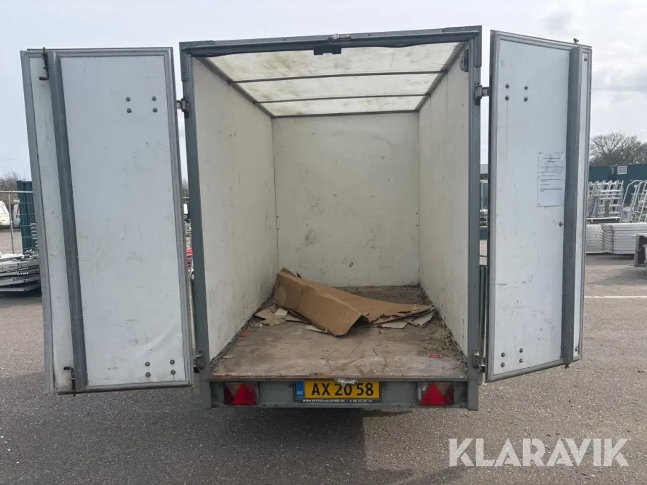 Billede 10 - Lukket trailer Brenderup AB C05