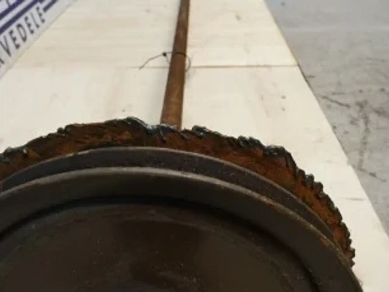 Billede 8 - Dronningborg D4500 Aksel med remskive