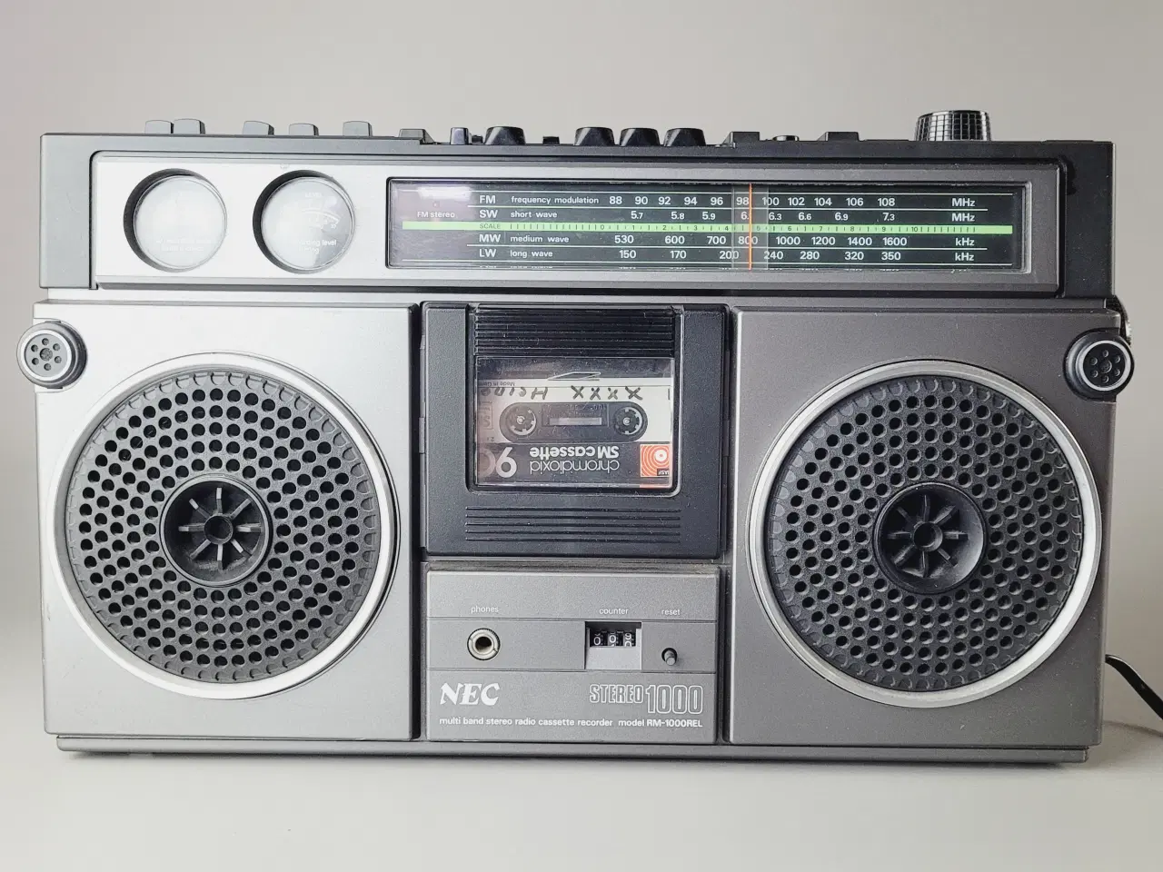 Billede 4 - ⭐️· Sjælden NEC Stereo 1000 Boombox - Samlerobjekt