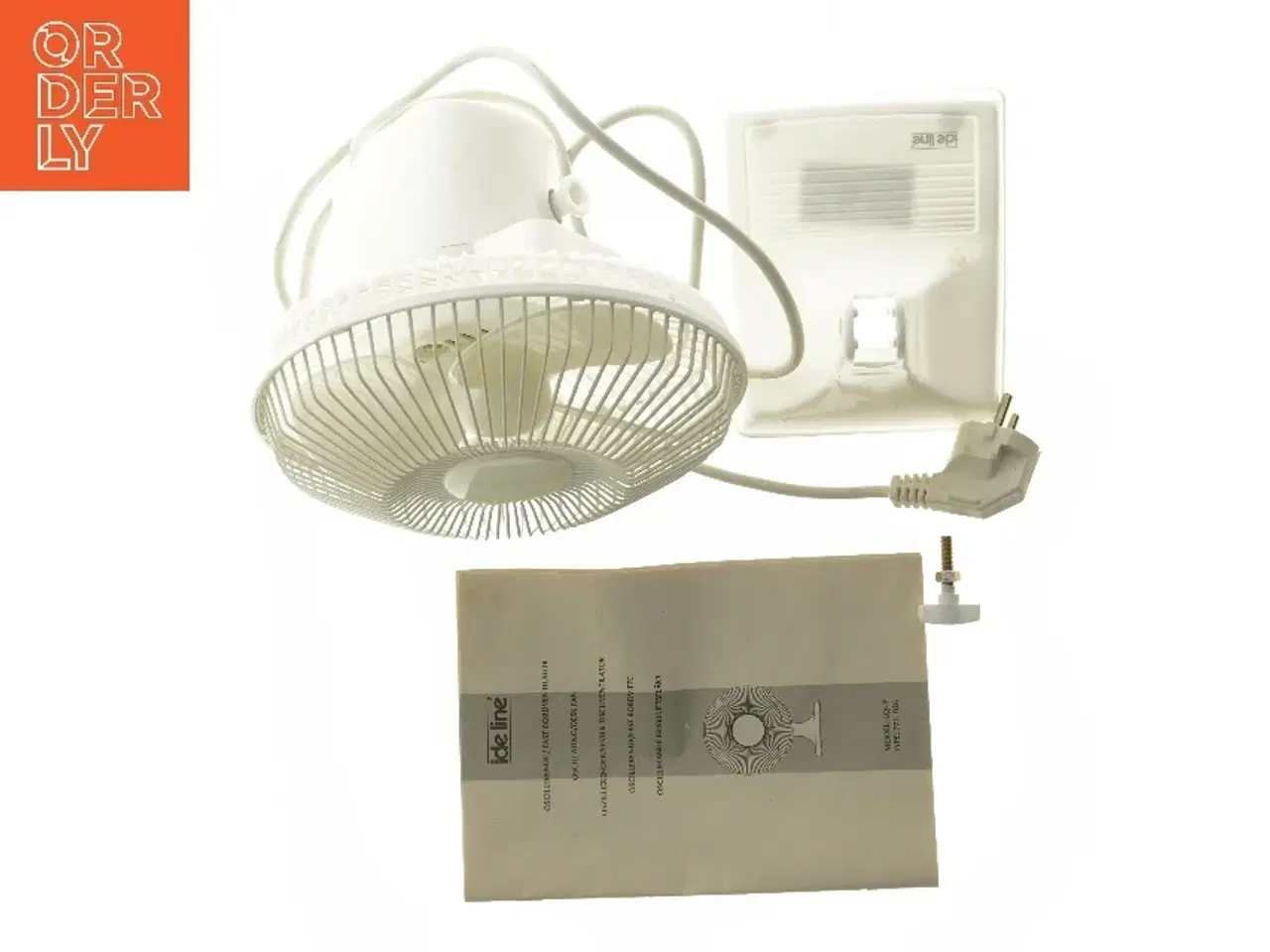 Billede 4 - Bordventilator 21 cm fra Ide Line (str. Ø 21 cm)