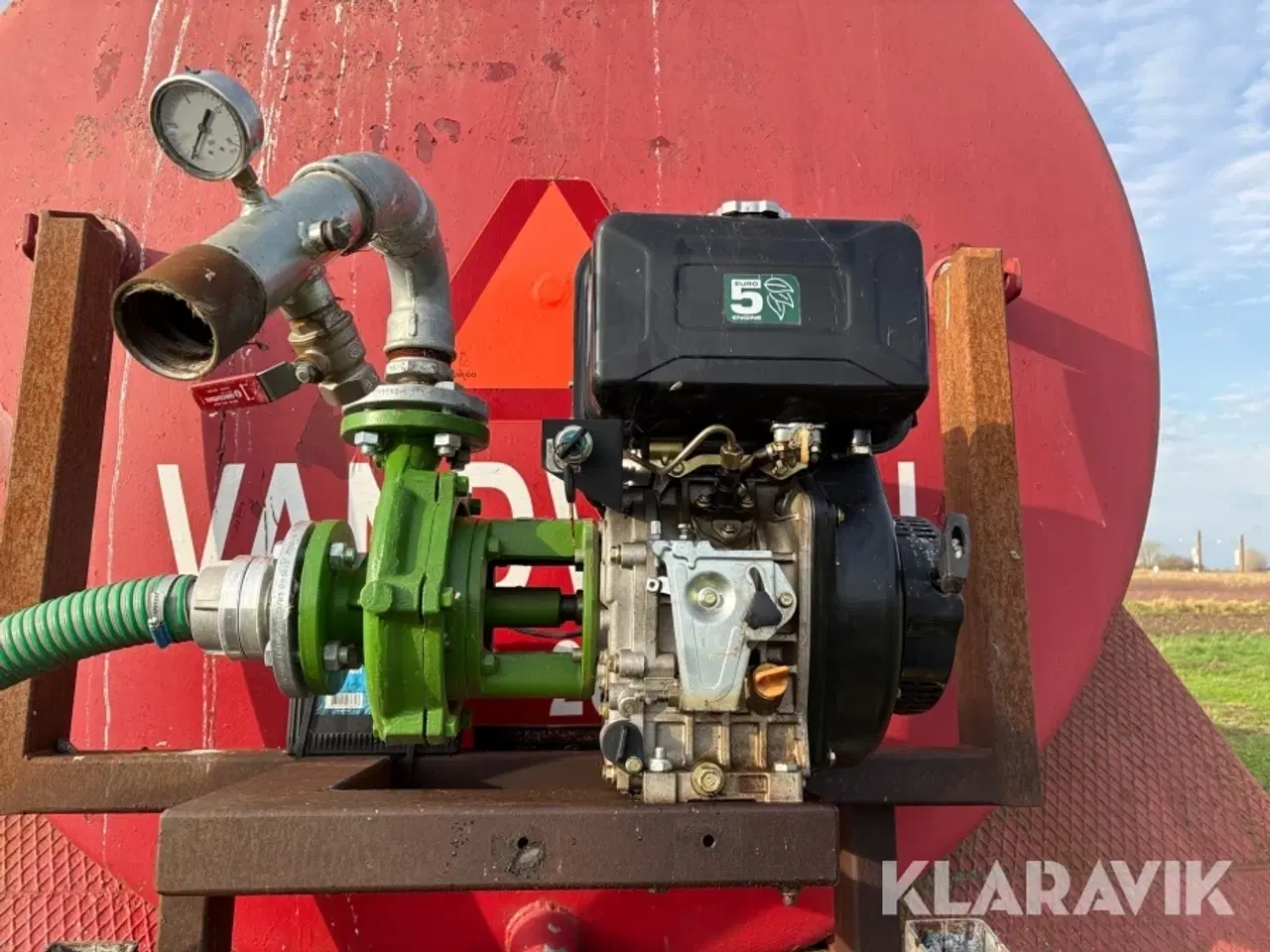 Billede 1 - Motorpumpe 12Hk Fuzhou hailin power Hl188fv