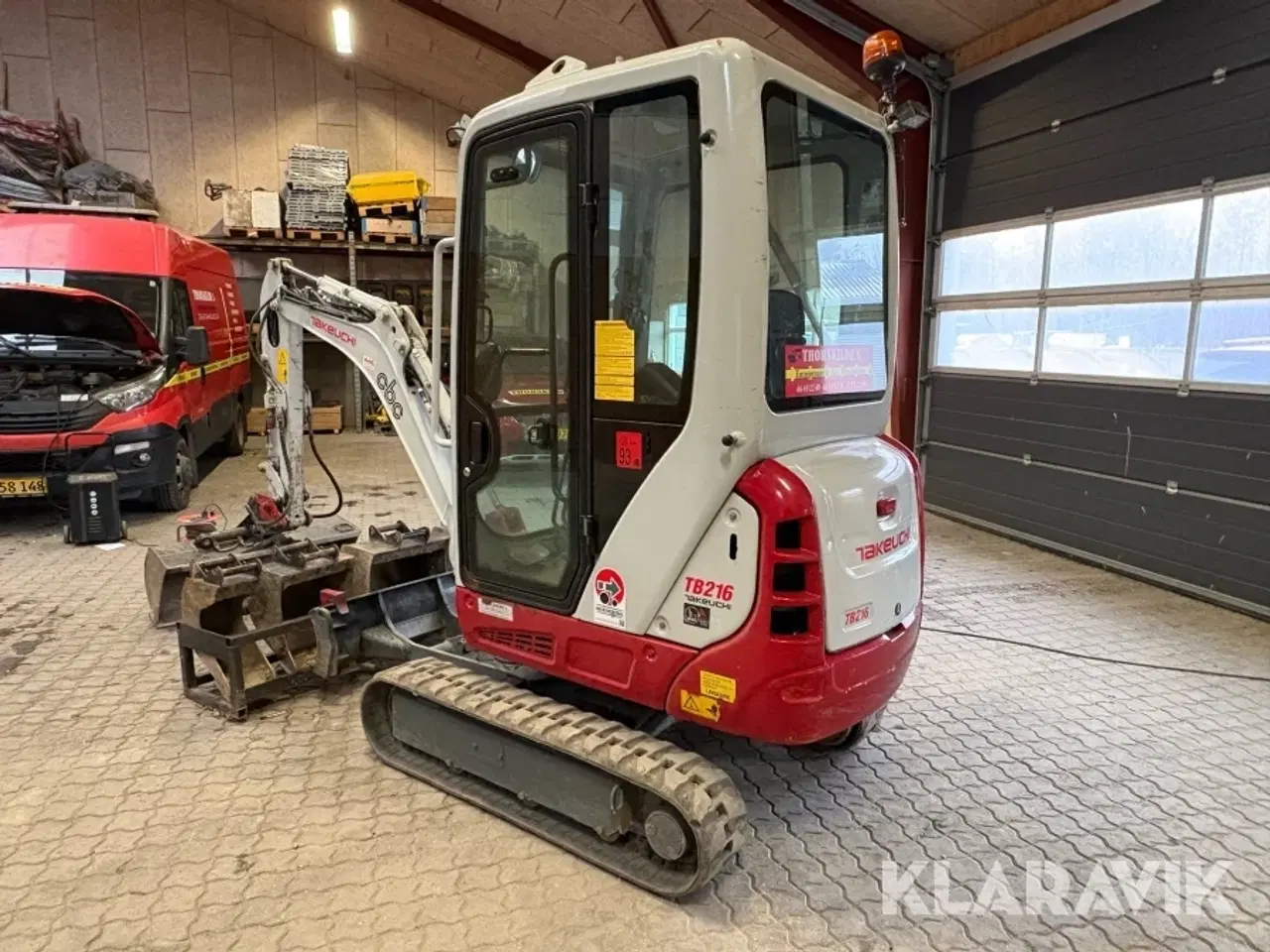 Billede 3 - Gravemaskine Takeuchi TB216