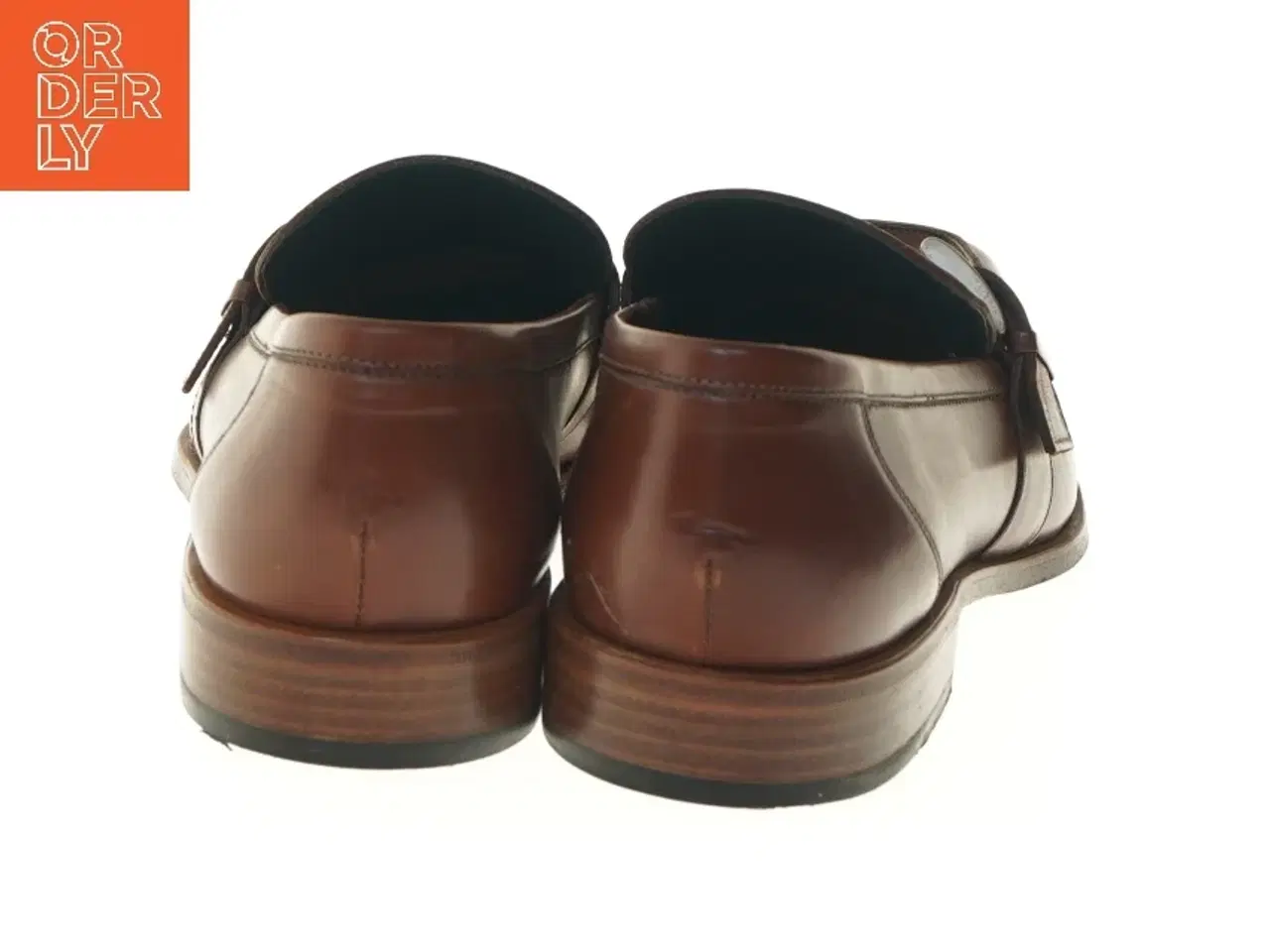 Billede 4 - Brune loafers med spænde fra Lottusse (str. 40-41 )