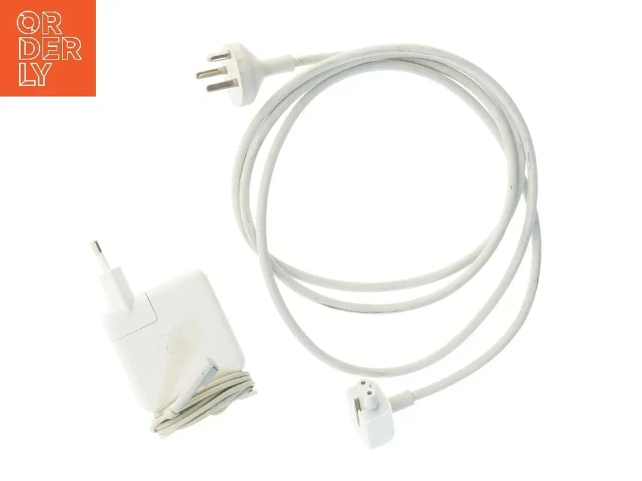 Billede 2 - Apple oplader og kabel fra Apple (str. 10x7 cm)