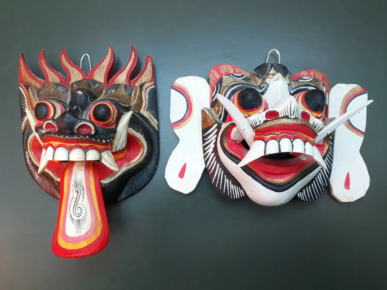 Billede 1 - 2 Bali Barong Masker 