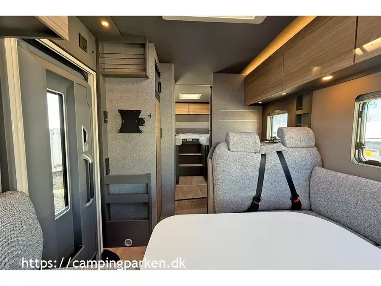Billede 11 - 2025 - Dethleffs Super flot, nyudviklet Dethleffs Trend, automatgear, enkeltsenge, L-siddegruppe