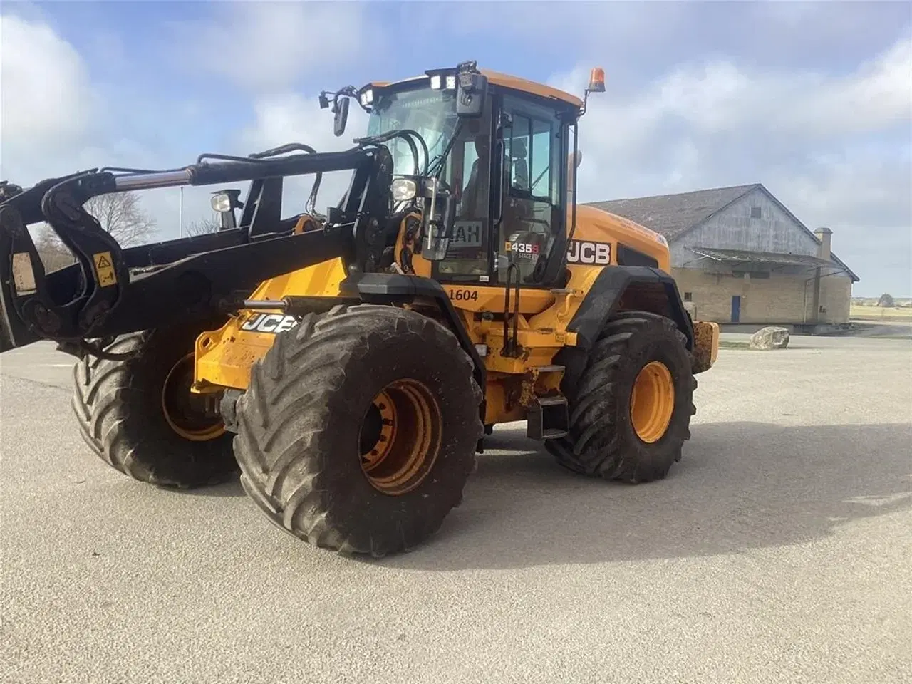 Billede 4 - JCB 435S Agri inkl vægt og centralsmøring