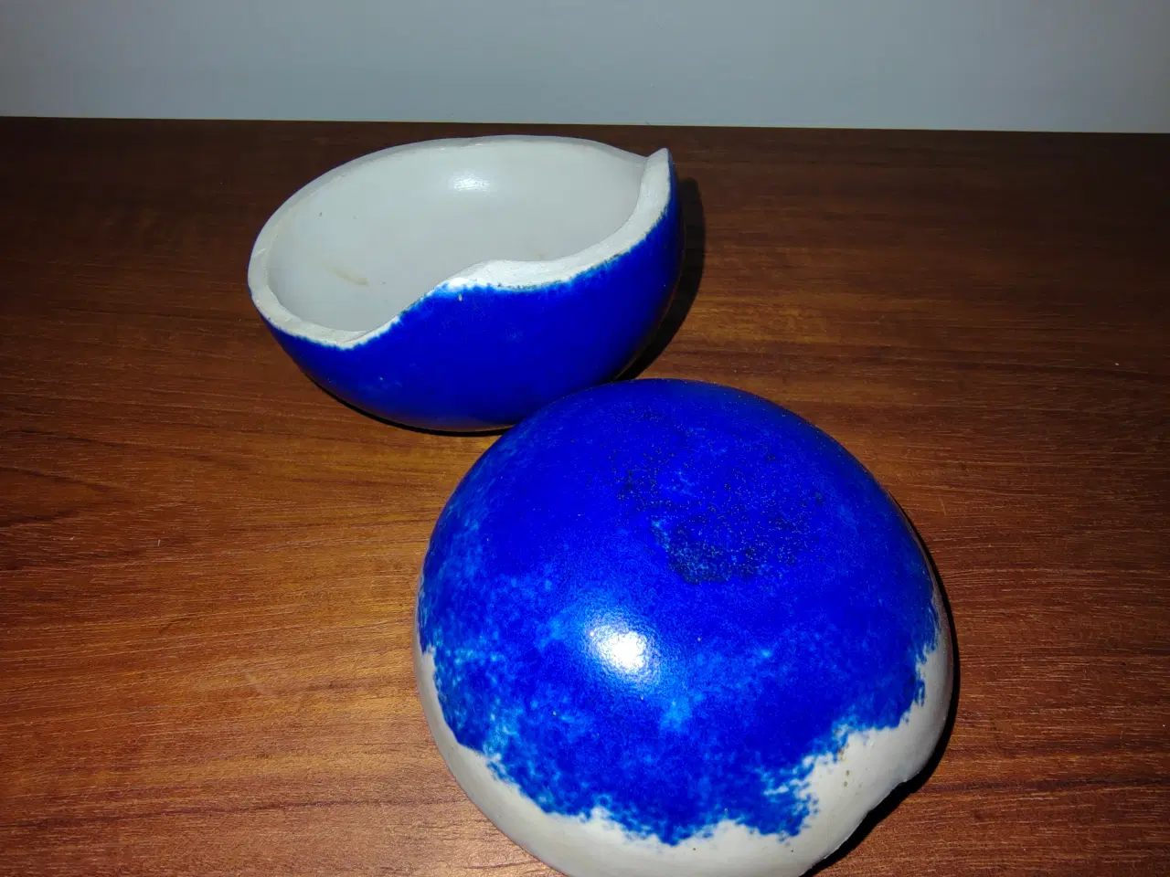 Billede 4 - Flot keramik krukke med låg