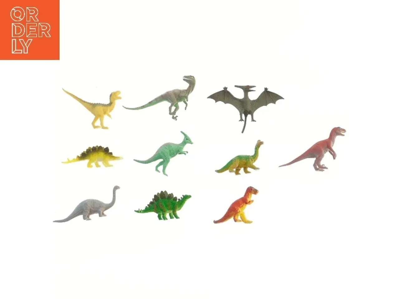 Billede 1 - Sæt med dinosaurfigurer (str. 10 stk 11 cm)