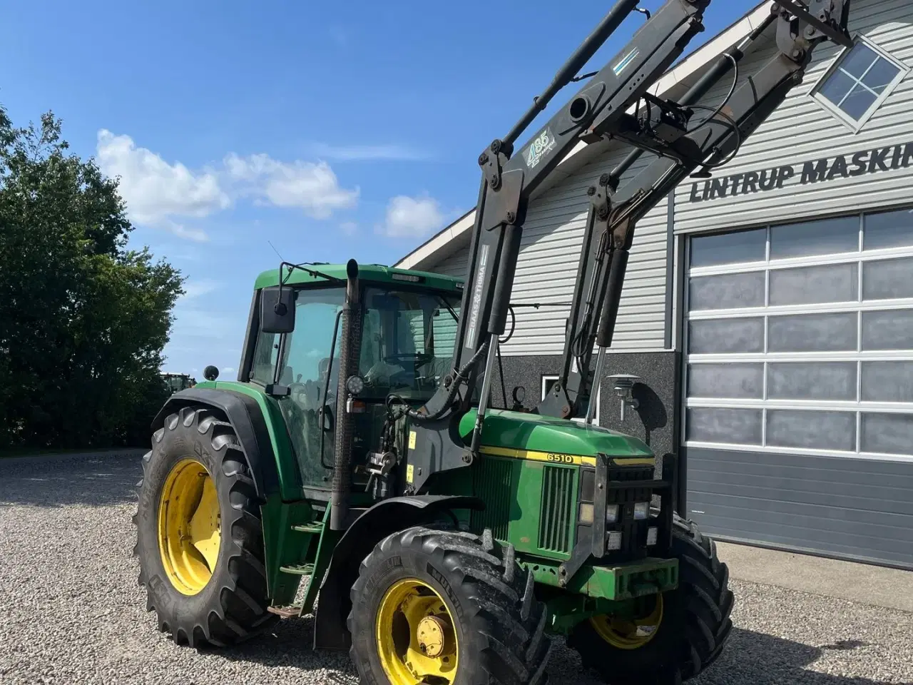 Billede 18 - John Deere 6510 Med frontlæsser