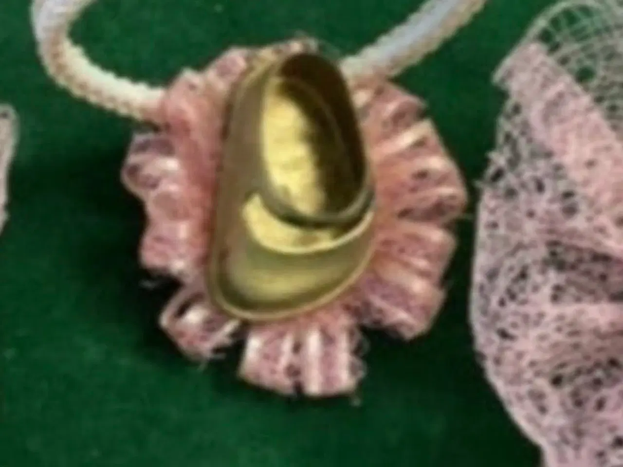 Billede 11 - Nord pynt til barnedåb lyserød