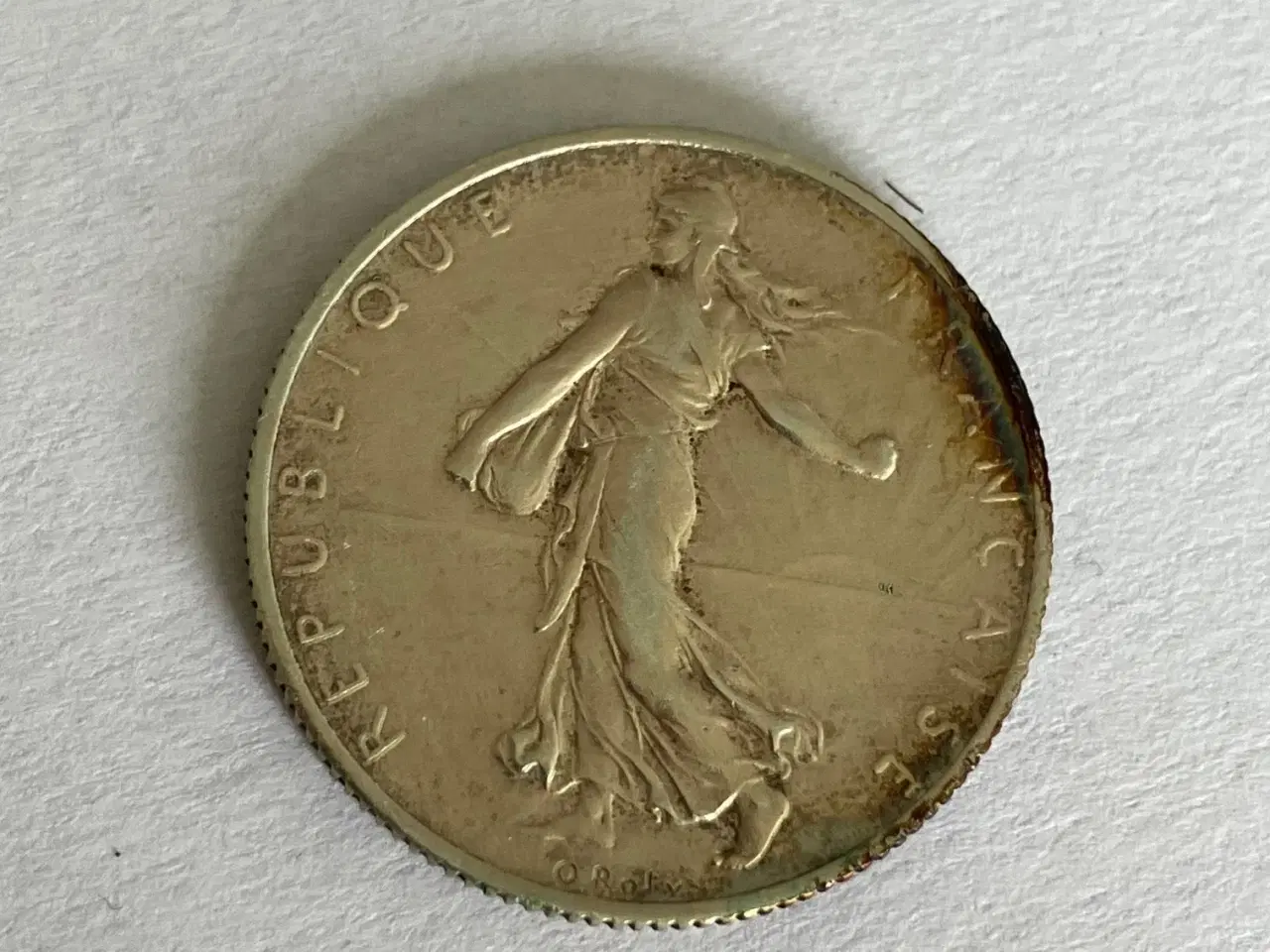 Billede 2 - 2 Francs France 1915