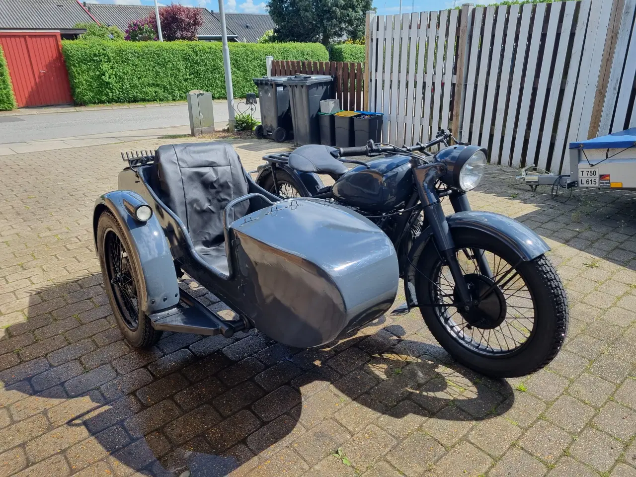 Billede 2 - CJ750. Veteran motorcykel med sidevogn 