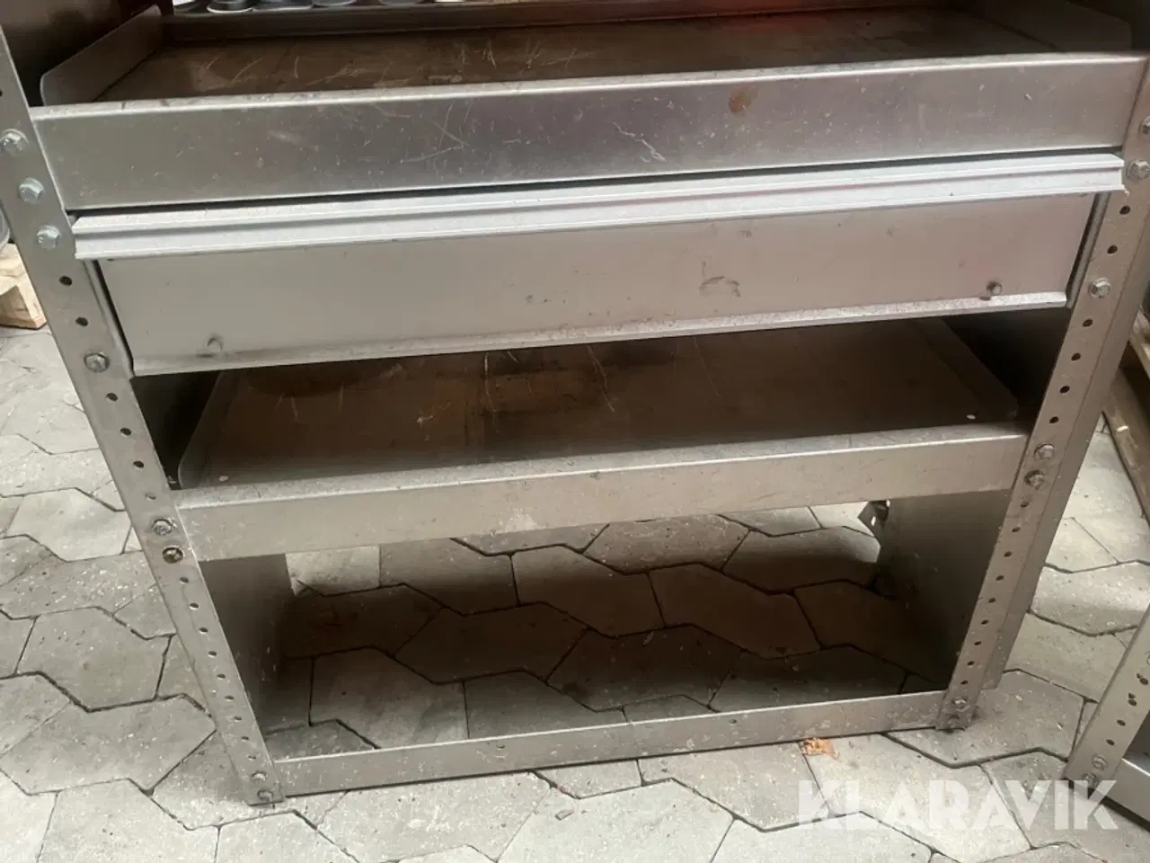 Billede 4 - Bilreol 2 styk aluminium