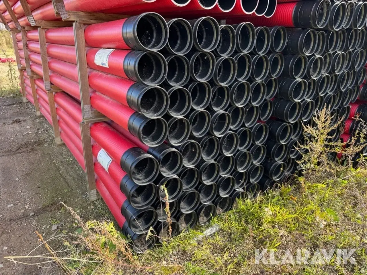 Billede 7 - Kabelrør Uponor Tripla og Rigid inklusive muffer