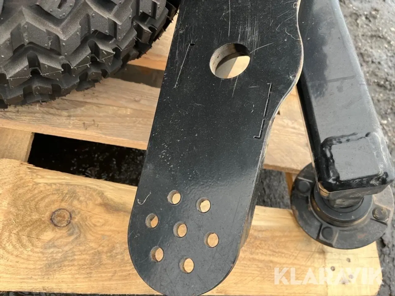 Billede 9 - Boogieaksler med hjul 2 styk