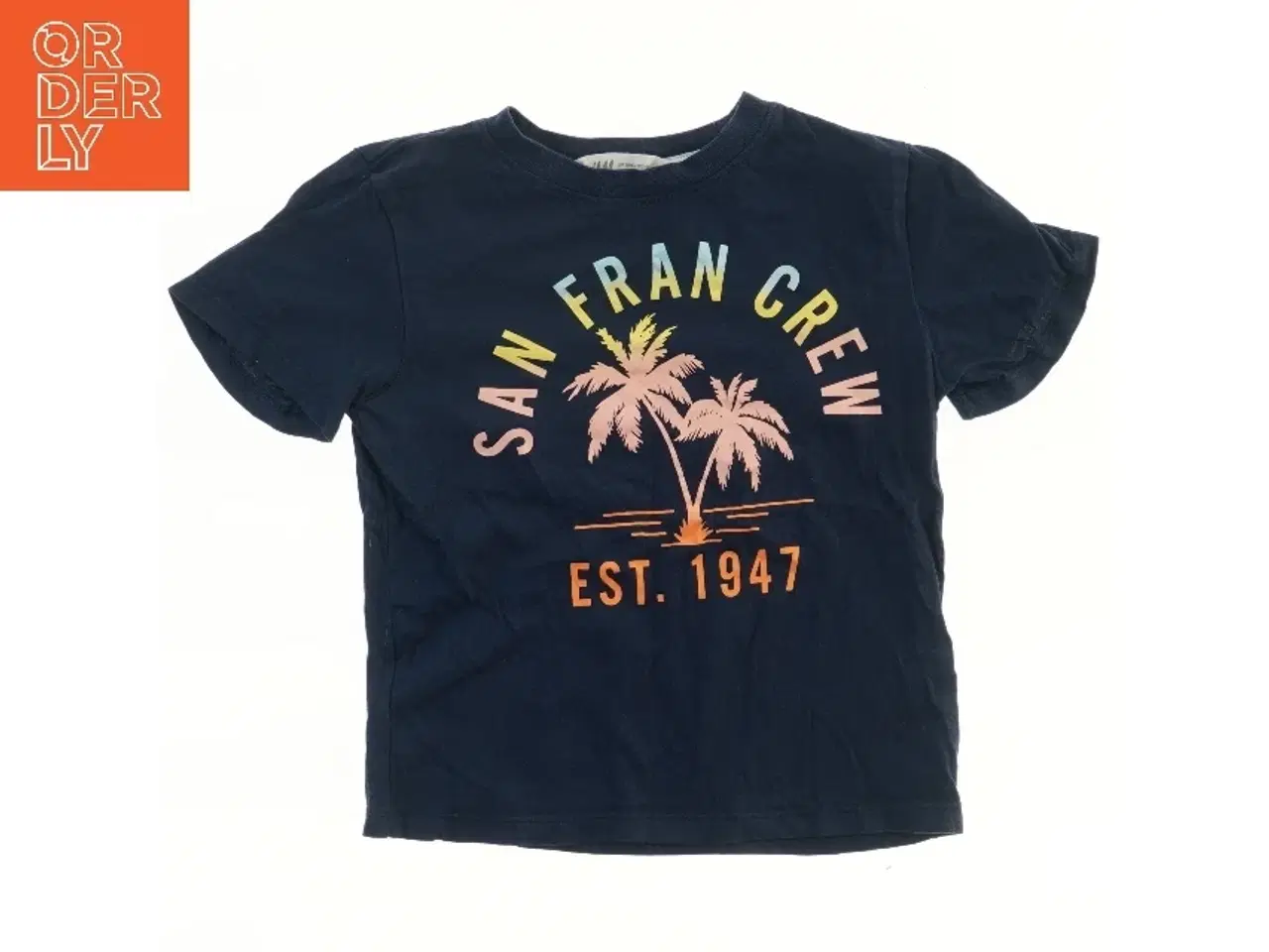 Billede 1 - Børne T-shirt med San Fran Crew print fra H&M (str. 98)