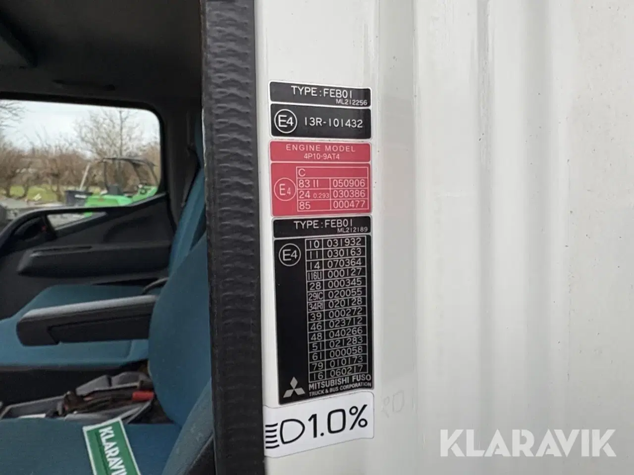 Billede 11 - Fejeblad/autotransporter Mitsubishi FUSO CANTER 3.0TD 35/3350 3C15