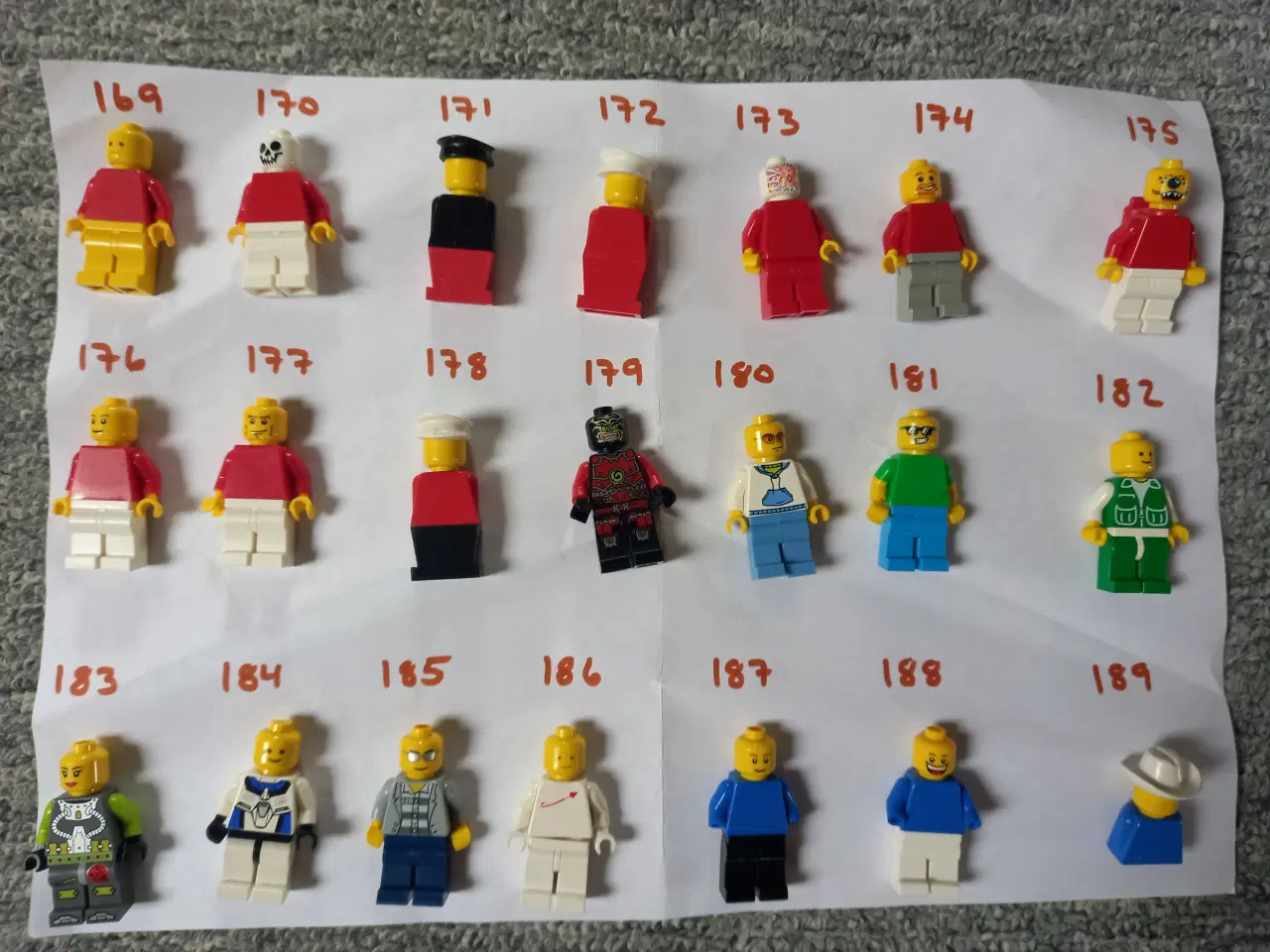 Billede 1 - Lego figurer