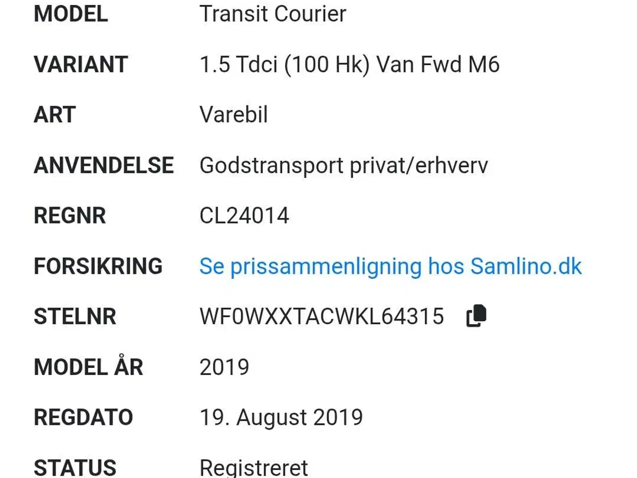 Billede 2 - Ford transit courier