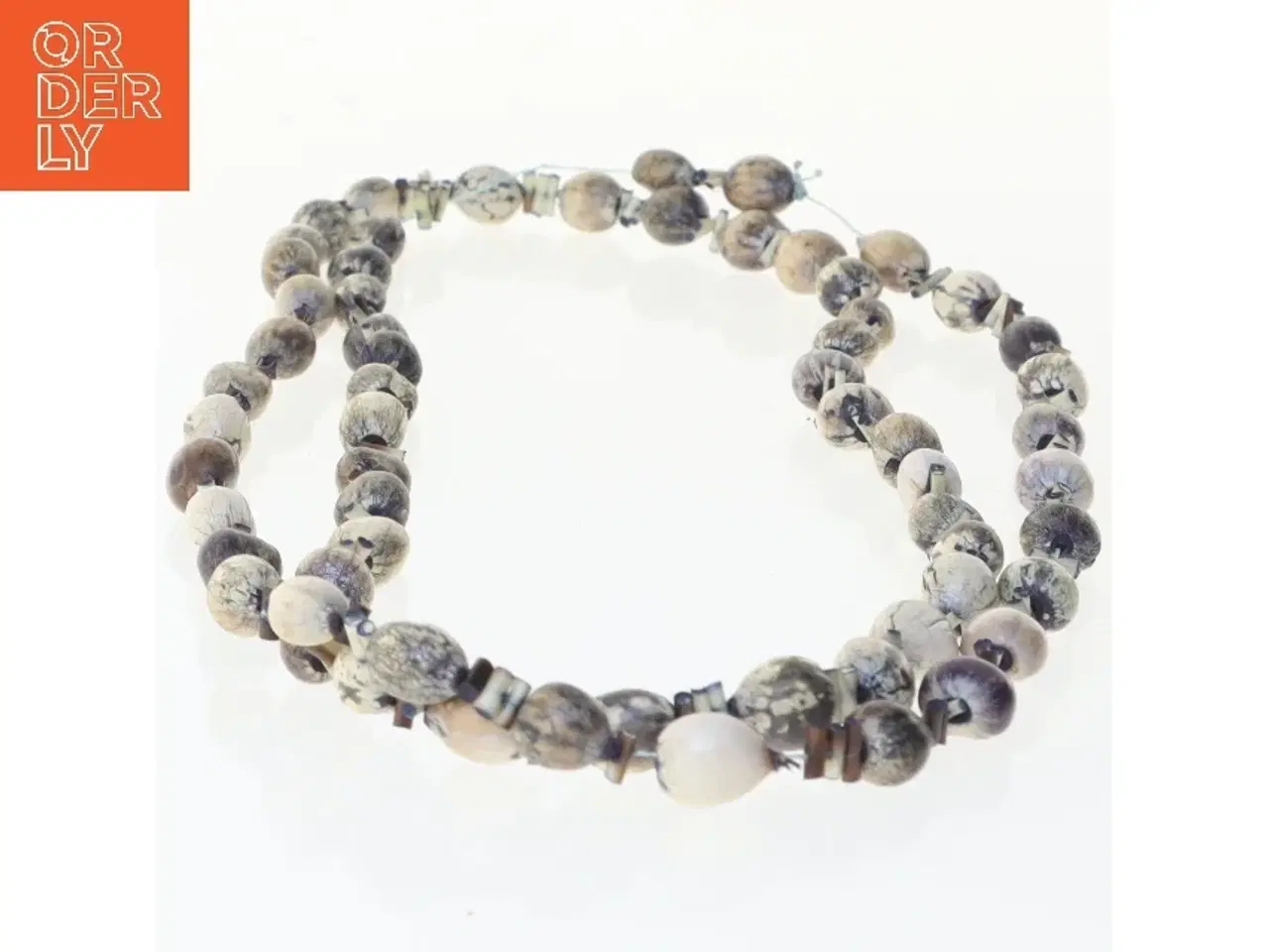 Billede 2 - Halskæde med perler (str. 80 cm)