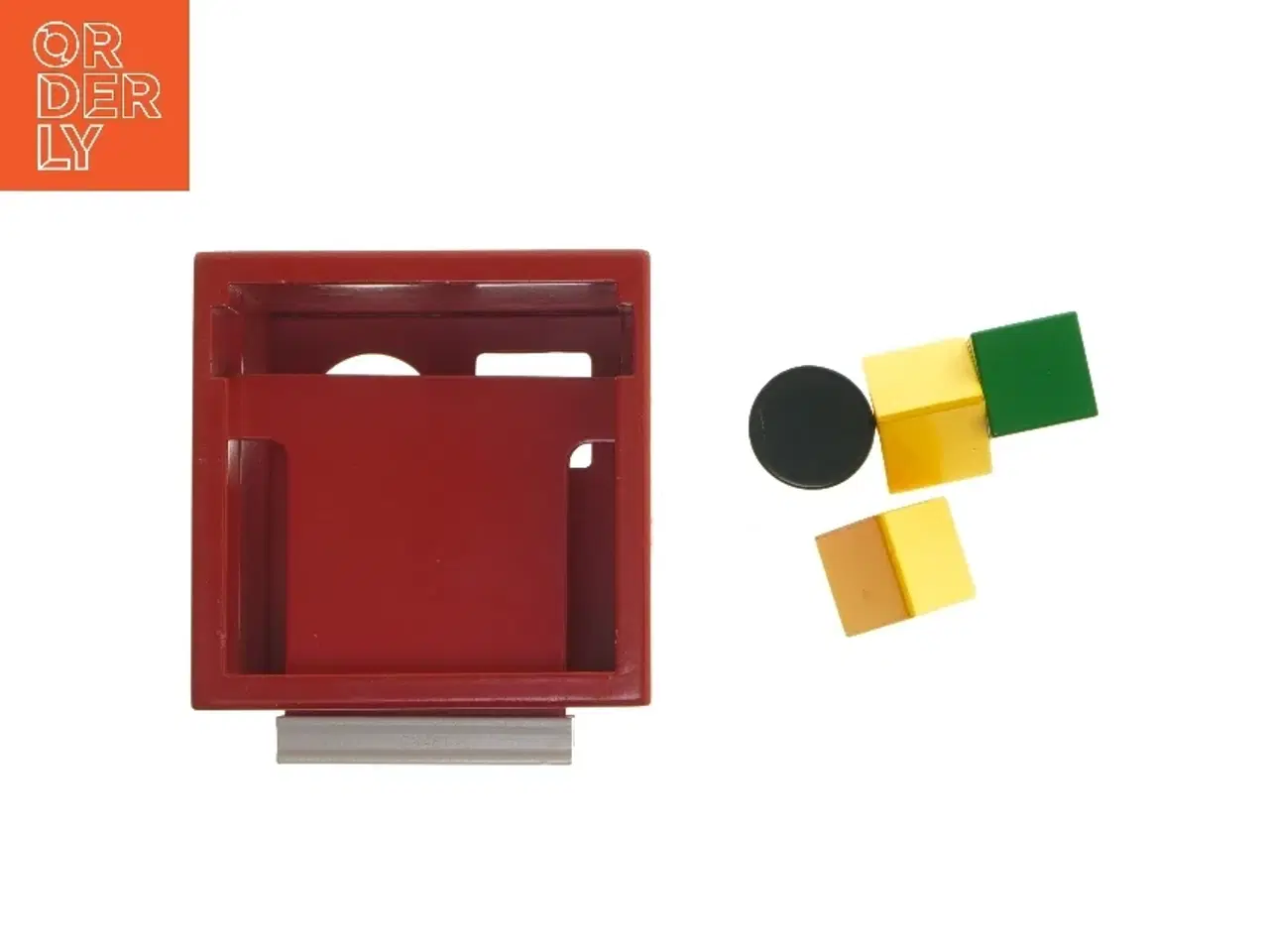 Billede 2 - Putkasse med klodser fra Brio (str. 13x11 cm)