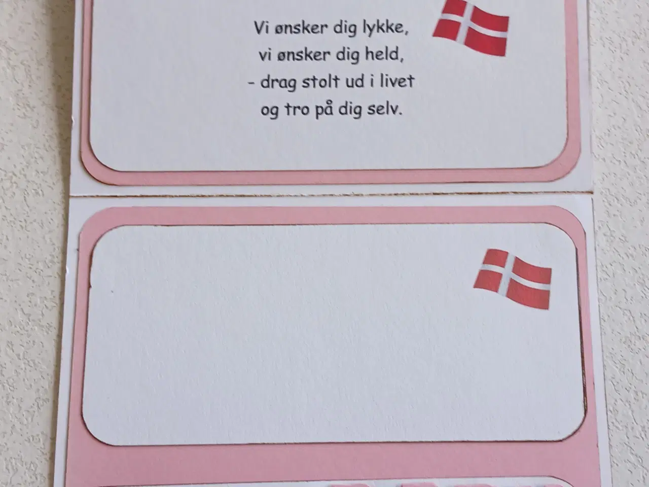 Billede 2 - Babykort til både dreng og piger sælges.