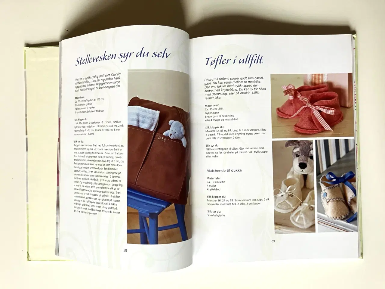 Billede 11 - Sy dukkeklær + Små kreasjoner - til baby og dukken