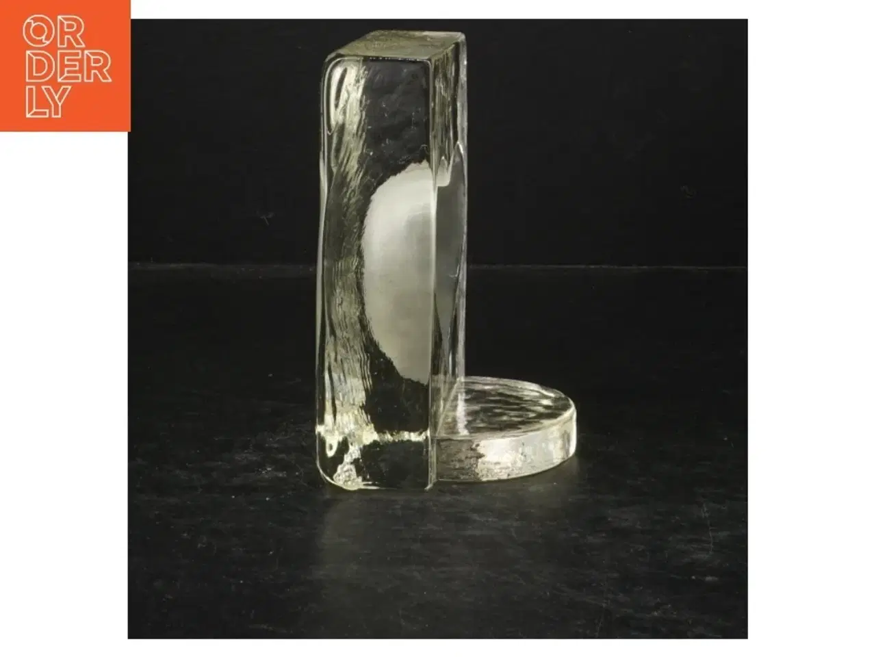 Billede 2 - Glashjerte dekoration (str. 13x10 cm)