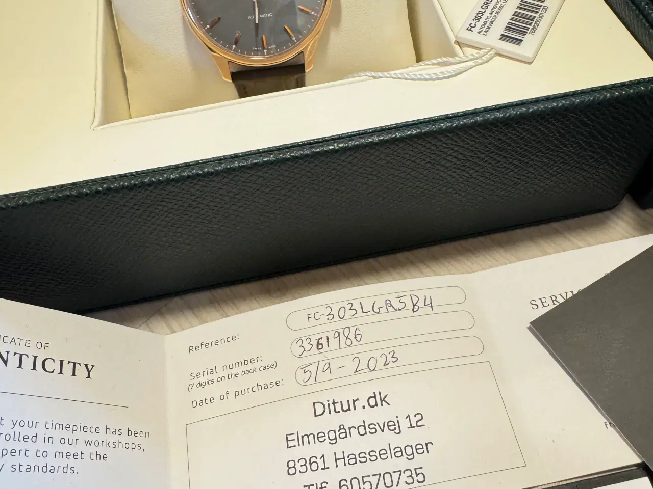 Billede 11 - Sælger Frederique Constant ur  Ref. FC-303LGR5B4  