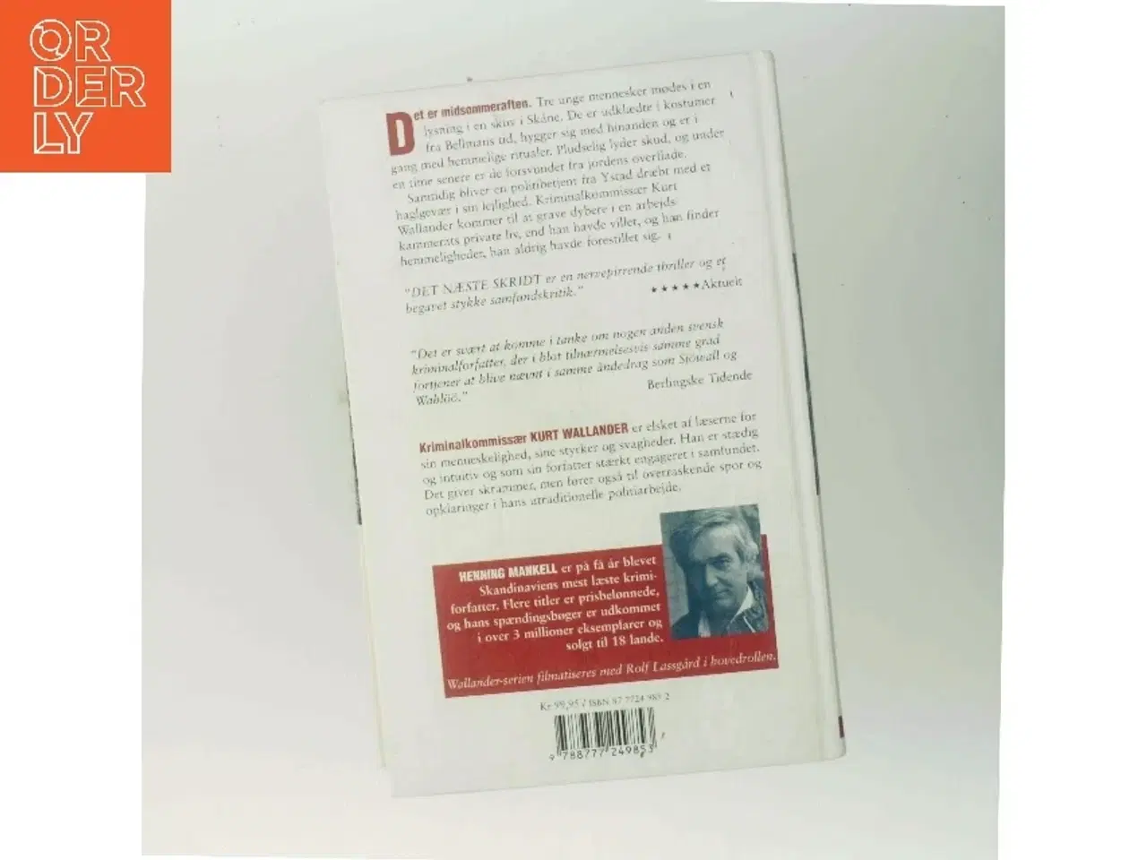 Billede 3 - Det næste skridt af Henning Mankell (Bog)