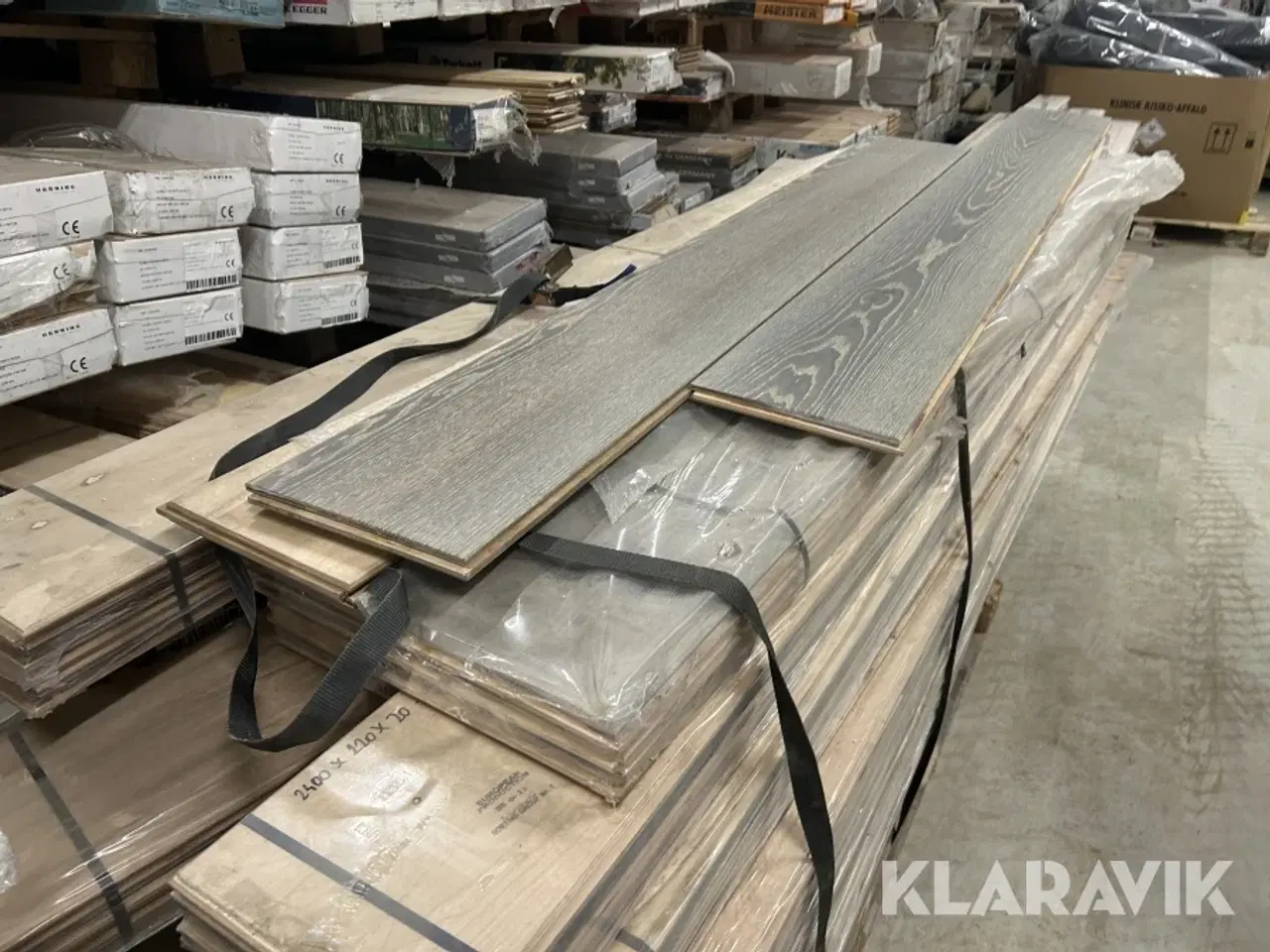 Billede 3 - Plankegulv eg Hørning Smoked engineered oak 58m2