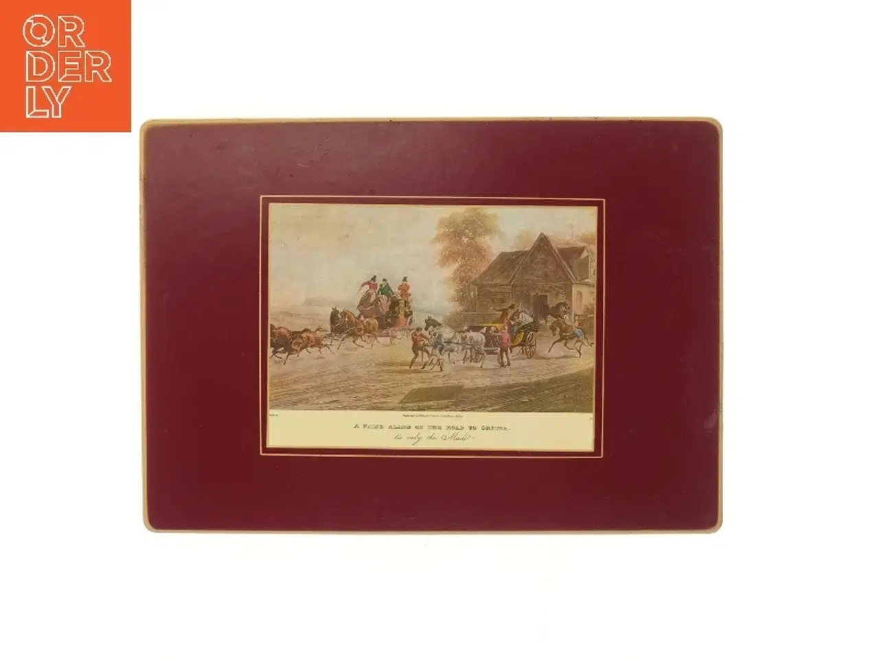 Billede 1 - Plakat på korkplade fra Lady Clare (str. 25,5x35,5 cm)