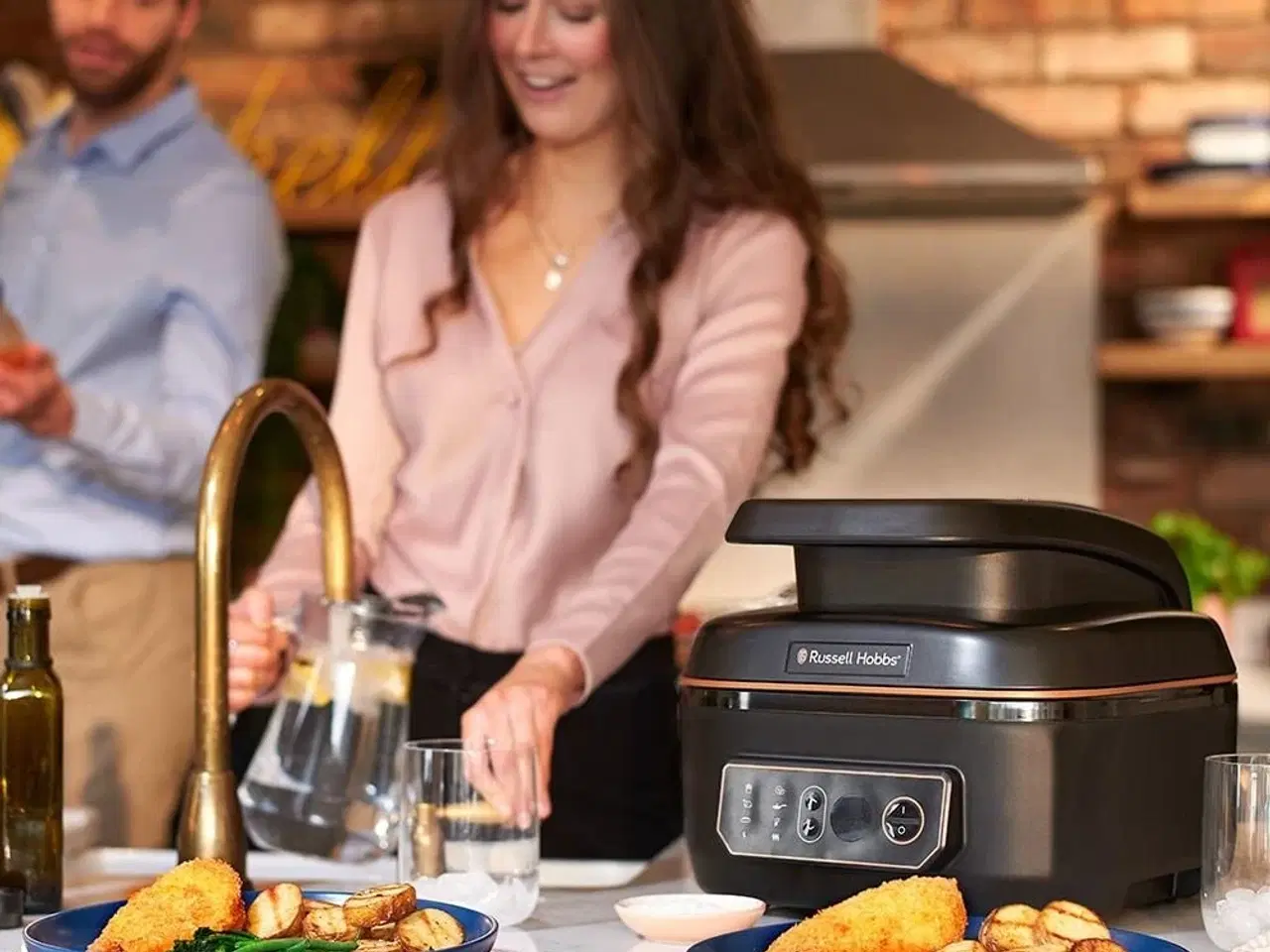 Billede 2 - Russell Hobbs SatisFry Air & Grill multikoger 5,5 l – 1.745 W – Sort