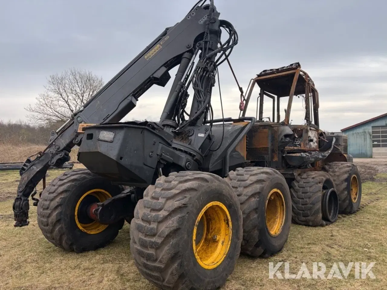 Billede 7 - Skovningsmaskine Ponsse Ergo 8W med h7 processorhoved