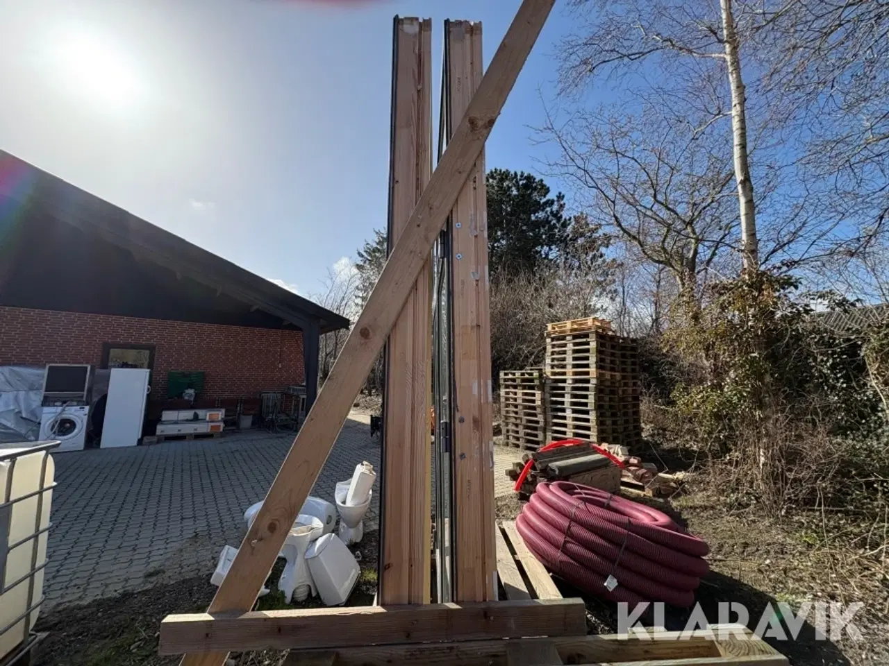 Billede 4 - Dør parti Velfac Ribo alu 3 lags