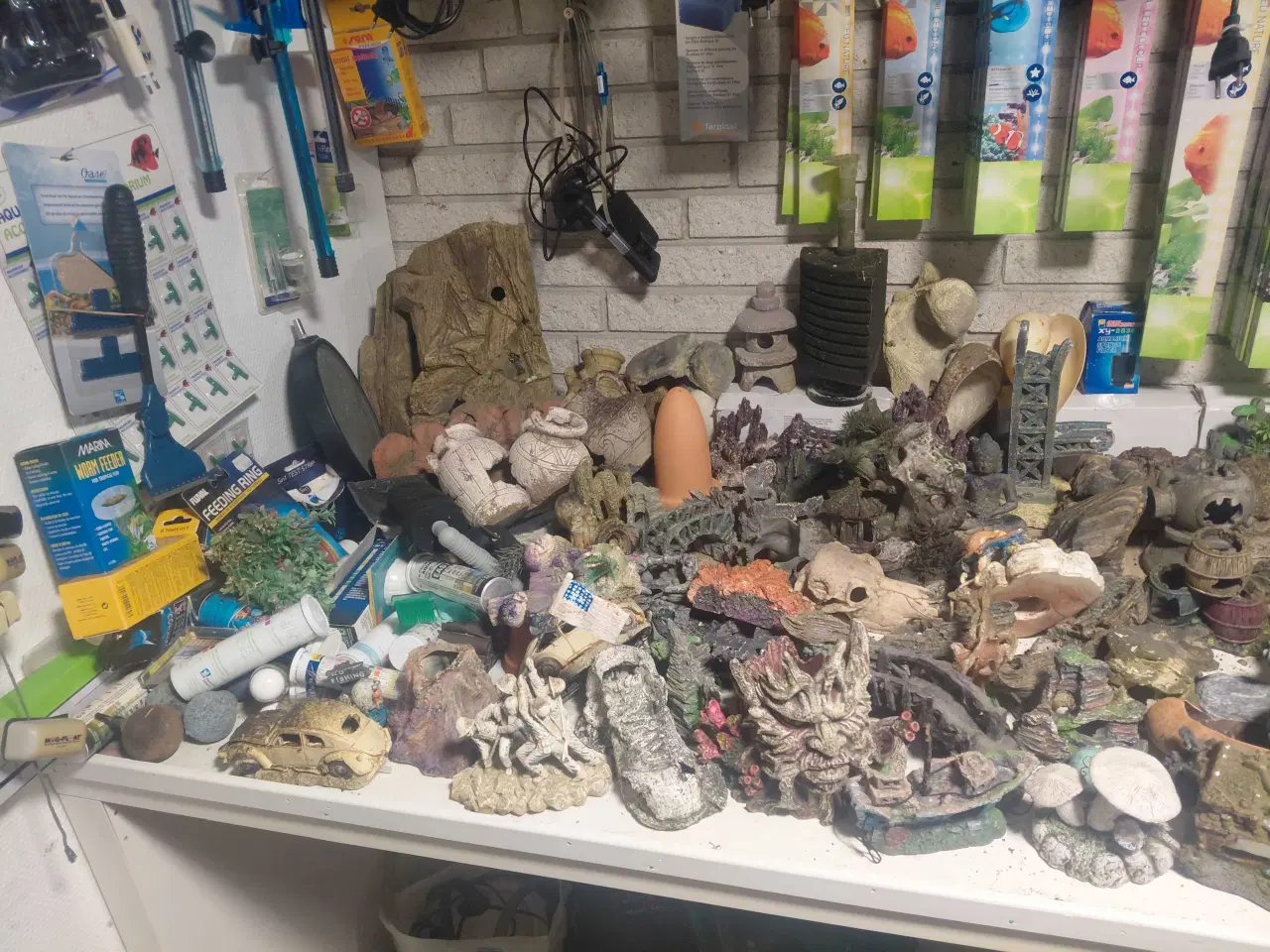 Billede 9 - Dekoration til akvarier 