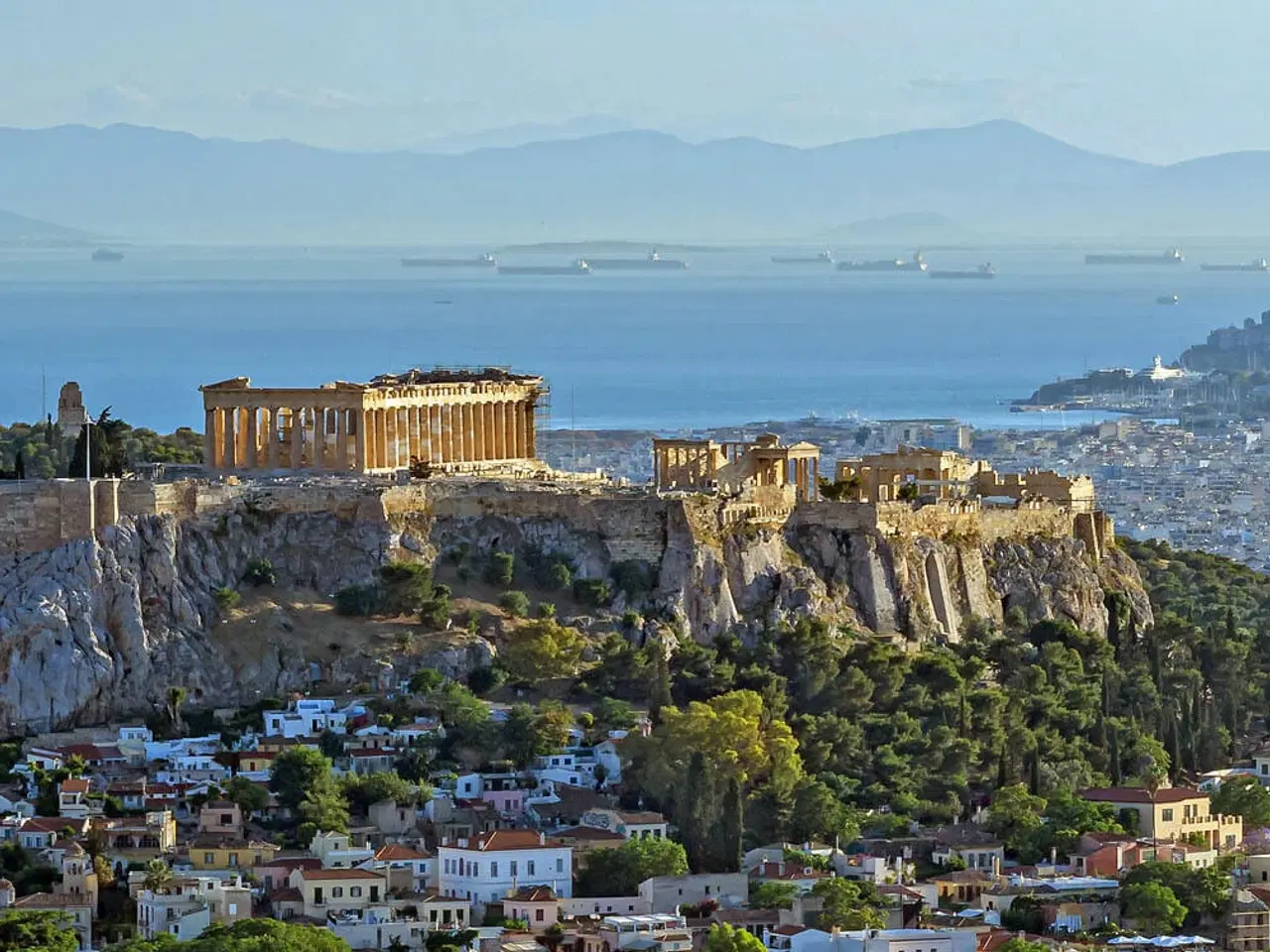 Billede 1 - 2x Flybillet til Athen