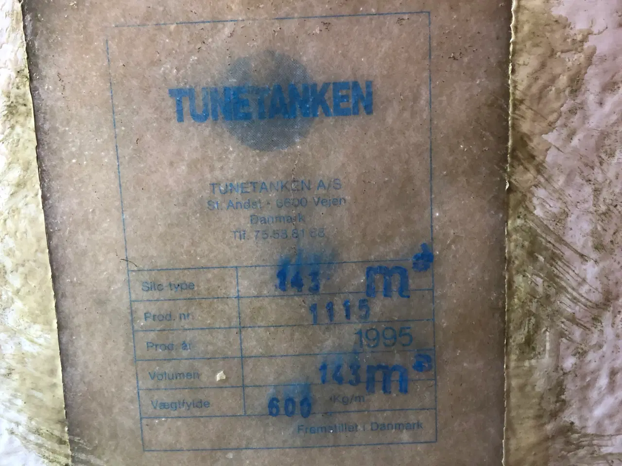 Billede 3 - Tunetank gastæt kornsilo.143m3